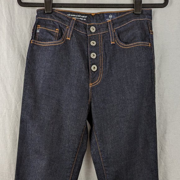 AG The Isabelle High Rise Straight Crop Size 26 - Picture 3 of 15